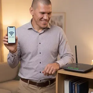 Kudrins rāda Wi‑Fi signālu